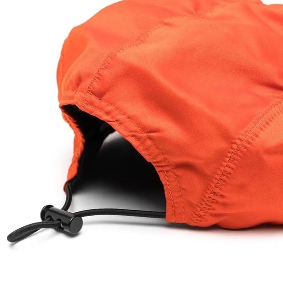 Ganni Vibrant Orange Hat - Picture 7 of 8